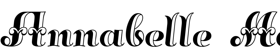 Annabelle Matinee NF Font Download Free